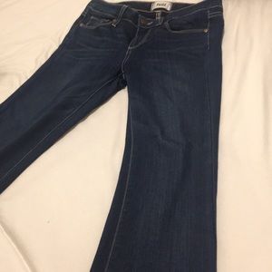 Paige petite flare jeans